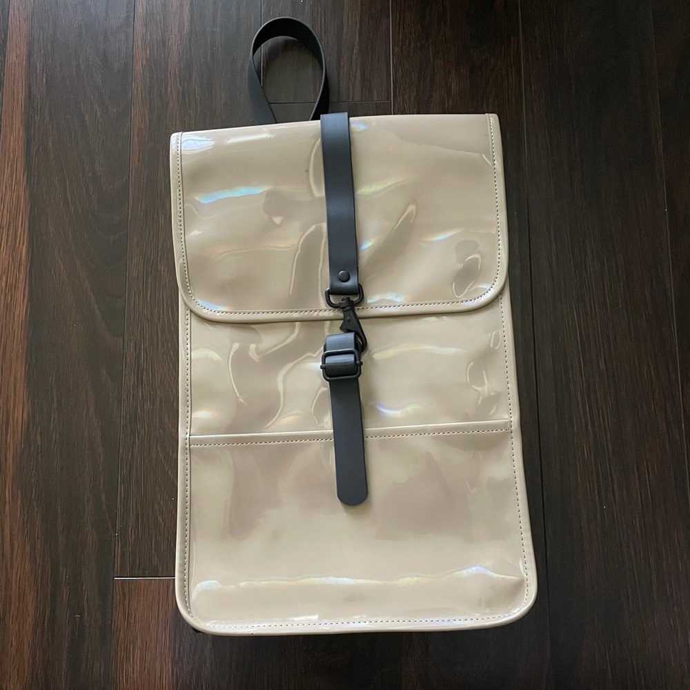 Rains holographic mini backpack